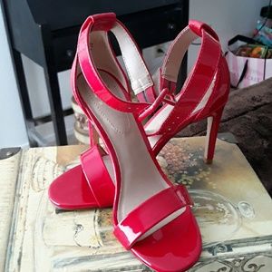 Mix No. 6 Red Strappy Heels